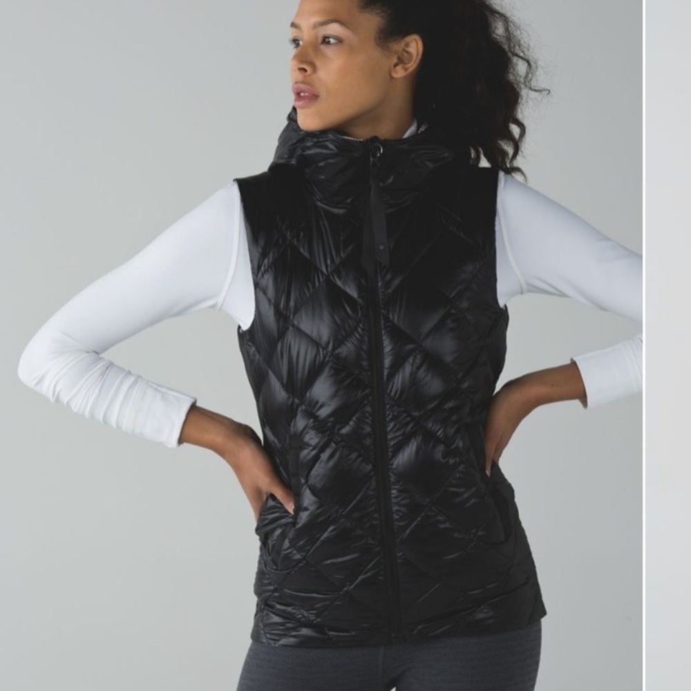 Lululemon reversible vest with hood